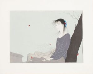 中島潔版画「風ことば」/Kiyoshi Nakajimaのサムネール