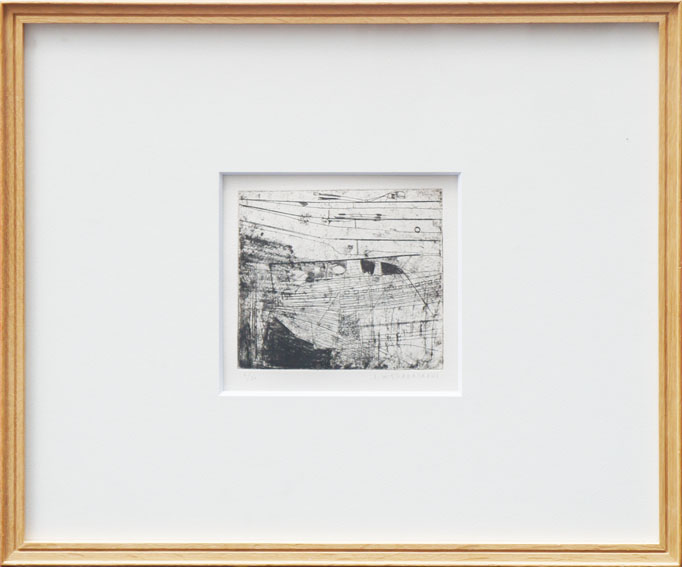 Isamu Wakabayashi / 若林奮版画額「風景I」 | Natsume Books