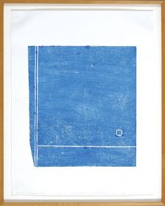 菅木志雄版画額「compartire il podere-10」/Kishio Suga