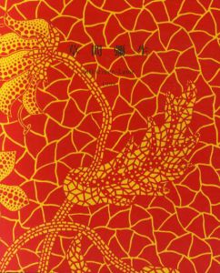 草間彌生　Silkscreen-Lame 1999/