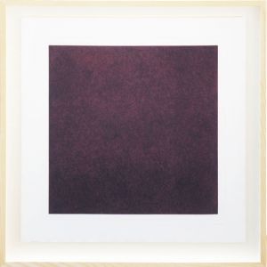 ソル・ルウィット版画額「All Combination of Red」/Sol Lewitt