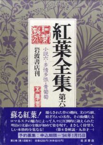 紅葉全集6　多情多恨/青葡萄/尾崎紅葉
