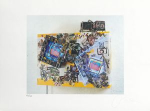 ナム・ジュン・パイク版画「1910-1920」/Nam June Paik(白南準)のサムネール