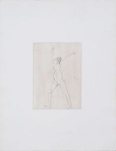 ヨーゼフ・ボイス版画額「Girl」/Joseph Beuys
