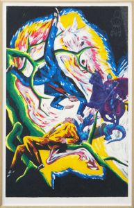 横尾忠則版画額「予兆の刻 IV」/Tadanori Yokooのサムネール