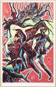 横尾忠則版画額「予兆の刻 III」/Tadanori Yokooのサムネール