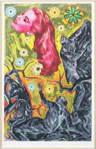 横尾忠則版画額「予兆の刻 II」/Tadanori Yokooのサムネール