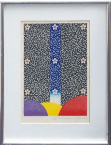 永井一正版画額「Sakura」/Kazumasa Nagaiのサムネール