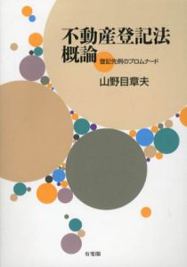 不動産登記法概論　登記先例のプロムナード/山野目章夫