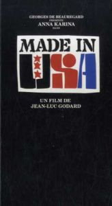 ジャン＝リュック・ゴダール　MADE IN U.S.A: Un Film de Jean-Luc Godard/