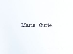 Marie Curie/サイモン・パターソン