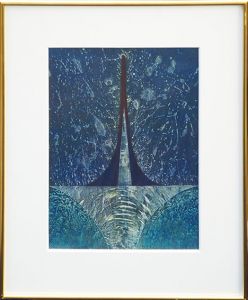 遠藤まさかつ画額「源流へ　No.5」/Masakatsu Endo
