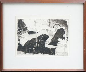 ホルスト・ヤンセン版画額/Horst Janssen