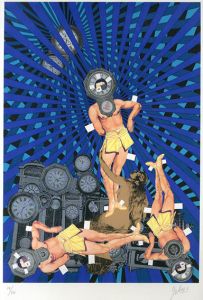 横尾忠則版画「Are You Ready」　/Tadanori Yokoo