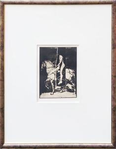 北川健次版画額「死と騎士と悪魔」/Kenji Kitagawaのサムネール