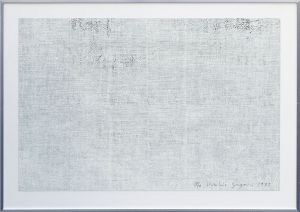 菅木志雄版画額「Visible」/Kishio Sugaのサムネール