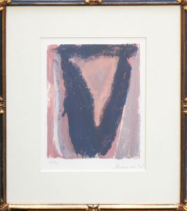 ブラン・ヴァン・ヴェルデ版画額「Sans Mot」/Bram van Velde