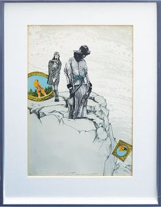 池田満寿夫版画額「七つのリトグラフ4」/Masuo Ikedaのサムネール