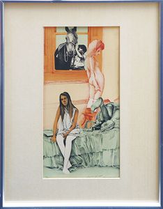 池田満寿夫版画額「七つのリトグラフ3」/Masuo Ikedaのサムネール