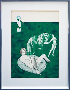 池田満寿夫版画額「七つのリトグラフ2」/Masuo Ikedaのサムネール