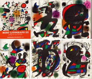ミロ　リトグラフ III　Miro Litografo 1964-1969/Joan Miro