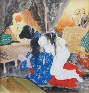 伊藤晴雨画額/のサムネール