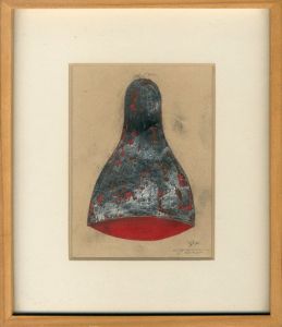 大平実画額「無題」/