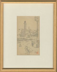 三宅克己画額2/Kottuki Miyake