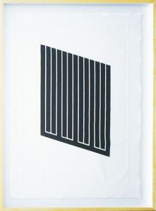 ドナルド・ジャッド版画額「Untitled-3」/Donald Judd