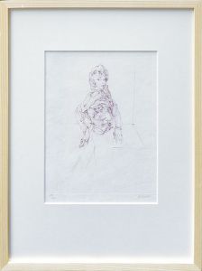 ハンス・ベルメール版画額「Prestidigitateur」/Hans Bellmerのサムネール