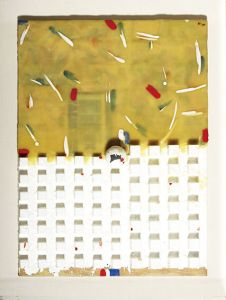 海老塚耕一画額「MDの空に　蚊は何処に」/Koichi Ebizuka