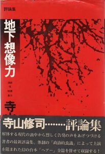 地下想像力　評論集/寺山修司のサムネール