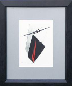 篠田桃紅版画額「Light　光」/Toko Shinodaのサムネール