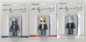 「アンディ・ウォーホル展」限定BE@RBRICK　60's STYLE/80's STYLE/SILKSCREEN Ver.　全3体揃/Andy Warhol