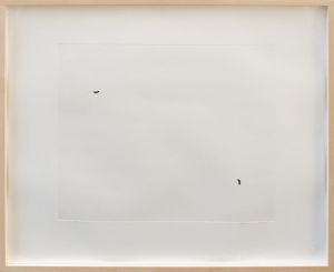 李禹煥版画額「G-4」/Lee-Ufanのサムネール