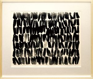 李禹煥版画額「採石場の思い出 1」/Lee-Ufanのサムネール