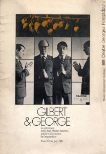 ギルバート＆ジョージ　Gilbert&George: Un Entretien Avec Jean-Hubert Martin, Publie a L'occasion De L'exposition/のサムネール