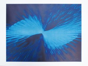 山口勝弘版画「Kinetic Fountain」/Katsuhiro Yamaguchi