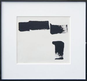 李禹煥版画額「筆より-1」/Lee-Ufanのサムネール