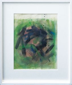 杉全直画額「Work」/Tadashi Sugimata