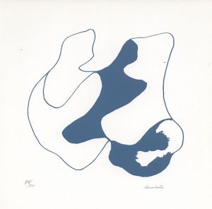 難波田龍起版画「現代美術　一つのアンソロジー」より/Tatsuoki Nannbata