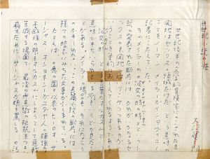 大江健三郎草稿「二十世紀小説の性」/Kenzaburo Ooe