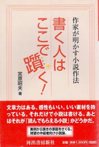 書く人はここで躓く 作家が明かす小説作法/宮原昭夫