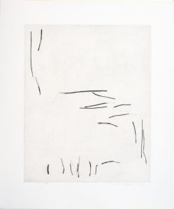 李禹煥版画「廃墟へ-5」/Lee-Ufanのサムネール
