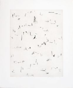 李禹煥版画「廃墟へ-3」/Lee-Ufanのサムネール