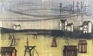 ベルナール・ビュッフェ銅版画集　Bernard Buffet: Lithographs　1952-1966/Georges Simenon/Fernand Mourlotのサムネール