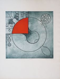 松谷武判版画「繁殖 10」/Takesada Matsutani
のサムネール