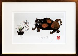 フジ子・ヘミング版画額「ソニア・Ⅱ」/Fujiko Hemming