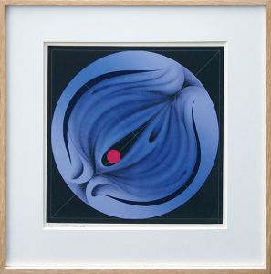 池田龍雄版画額「Work」/Tatsuo Ikedaのサムネール