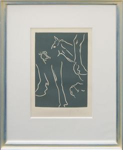 バリー・フラナガン版画額「Welsh Lights」/Barry Flanaganのサムネール